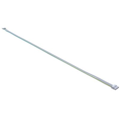 Opple LEDTRUNK-UNI-P L15 Wirethrough-kit til kabelgennemføring, vist som en lang, smal ledning med stik i enderne.