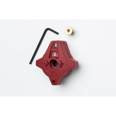 IMI håndhjul til STAD ventiler DN10-50, produceret før 1995, med unbrakonøgle og justeringsskrue.