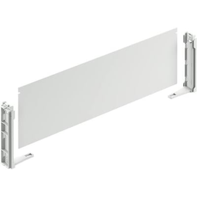 Spelsberg skillevæg Geos-L TW 50-22, 470x156x3 mm, af kunststof med monteringsbeslag på hver side i hvid.