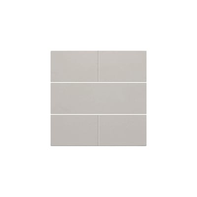 Lysegrå Niko tangent til potentialfri med 4 tryk, 24V, ideal til smarthome installationer. Produktet vises isoleret på hvid baggrund.