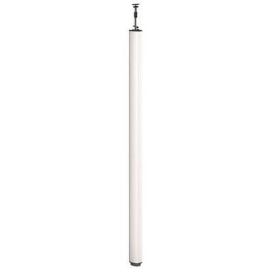 Schneider Electric OptiLine 45 installationsstav ISM20109P i polar hvid, 3500-3900mm lang, lavet af aluminium med pulverlakeret overflade.
