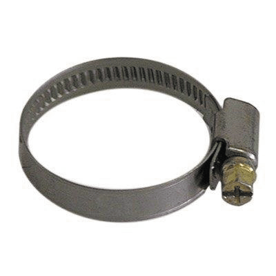 Nordic Quality slangeklemme i rustfrit stål med justeringsskrue og DIN 3017 standard, størrelse 20-32 mm.