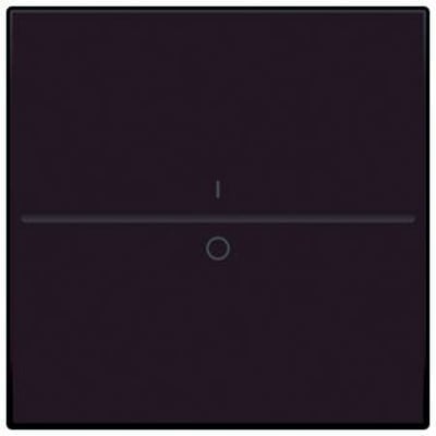 Niko tangent i mørkebrun med 'i' og 'o' symboler til 2-tryks systemer, vist forfra mod en hvid baggrund.