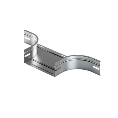 Legrand galvaniseret T-afgrening P31 med dimensionerne 60x75 mm, fremstillet af metal med perforerede sider.