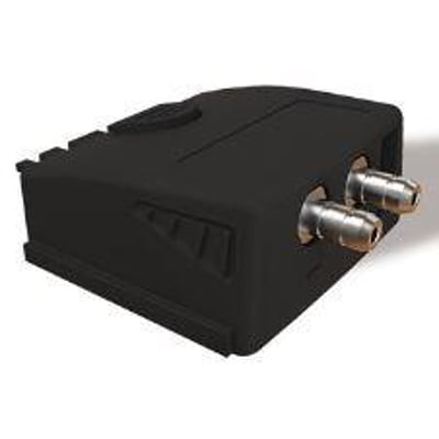 Kimo MPR500 differenstrykmodul i sort plast med to metalstuds til trykmåling på hvid baggrund.