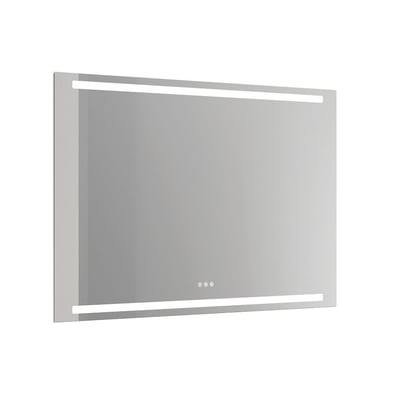 Dansani Level spejl i størrelsen 80 x 120 cm med integreret belysning i top og bund samt touch-kontrol.