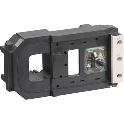 Schneider Electric spole til LC1F500 kontaktor, 415V, med synlig mekanisme i klar plastboks.