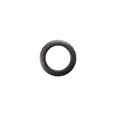 SG Armaturen Rehab ring i sort rustfrit stål, 133mm, perfekt til loftrenovering og tætning af huller.