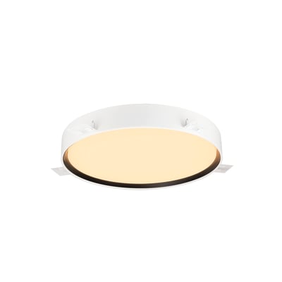 SLV Decona 42 loftlampe monteret i loftet, viser dens integrerede design med klemmer.