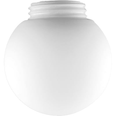 Ifö Electric Glaskuppel Glob Ø150 mm i mat opal glas med gevind. Diameter 150 mm, højde 133 mm.