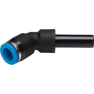 Festo lige-forbindelse QSW-10HL med push-in sleeve, nominel størrelse 6,3 mm og beholderstørrelse 10.