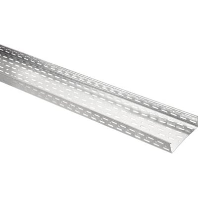 Schneider Electric kabelbakke KB184 perf, 85Hx500x1mm, FZS, 3m, med perforeret overflade og varmgalvaniseret finish.