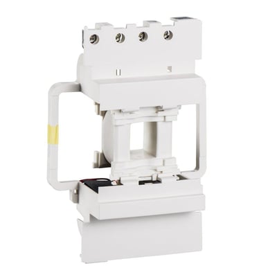 Schneider Electric TeSys D spole LX4D8, 24VDC til LC1D115-150 kontaktorer, vist på hvid baggrund.