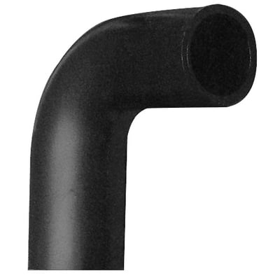 Georg Fischer stuk/el PE-bøjning på 560 mm med 90° vinkel, PN16 SDR11 og spidsende til svejsning.