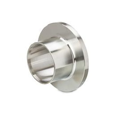 Svejsekrave type 35 fremstillet i rustfrit stål 4404, DN 15 - 21,3 mm, med PN 10/16/25/40 og EN 1092-1 certificering.