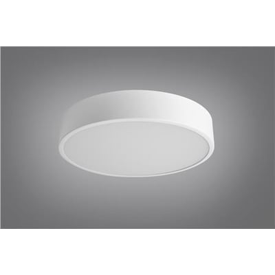 Unic-Light Campus C300 15W CCT DALI MPO påbygningsarmatur i hvid med bløde, runde former og en mikroprismatisk skærm for behageligt lys.