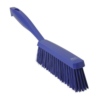 Vikan støvekost i lilla, 330mm medium størrelse, fremstillet af holdbart plast med tætte børstehår.