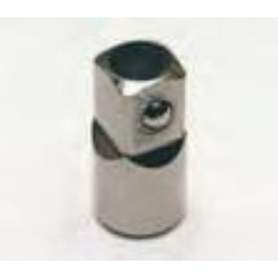 Helmuth A. Jensen rustfri adaptor 1/4" - 3/8", fremstillet af 17-4SS stål med 3/8" han og 1/4" hun gevind.