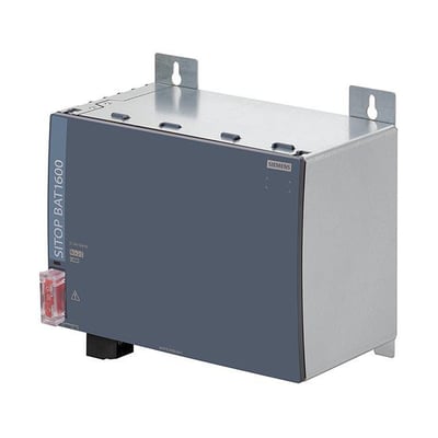 Siemens SITOP BAT1600 EX 24 V DC 12 Ah Pb batterimodul, et vedligeholdelsesfrit blysyrebatteri til UPS1600.