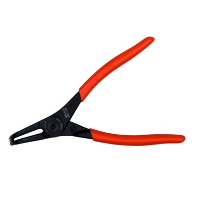 Oversigtsbillede af Bahco låseringstang 200 mm, med synlige 90° spidser og brandnavnet Bahco på de sortoxiderede krom vanadium kæber.