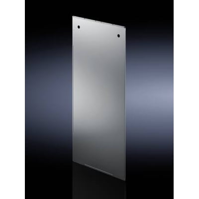 Rittal VX IT helindsk skilleplade i galvaniseret stålplade med mål 2000 x 1200 mm.