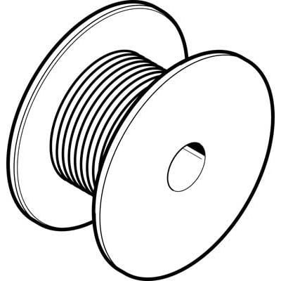 Festo trykluftslange PUN-H-10X1,5-natur-300 på en spole, med 10 mm udvendig og 7 mm indvendig diameter.