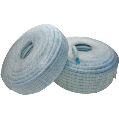 To ruller Pipelife plastrør flex LF, 16mm, indpakket i klar plast på en hvid baggrund, klar til brug i elinstallationer.