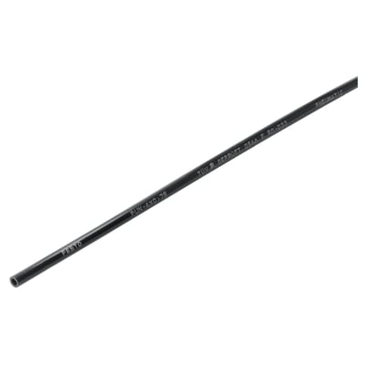 Festo trykluftslange PEN-4X0,75 i sort polyethylen med tydelig påskrift af brand og dimensioner, velegnet til pneumatik.