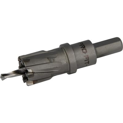 PRO-FIT Endura kernebor i metal med en diameter på 25 mm og et integreret centerbor.