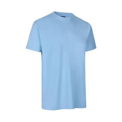 ID Identity T-shirt Pro i lys blå, størrelse 3XL, vist med kort ærme og rund halsudskæring på hvid baggrund.