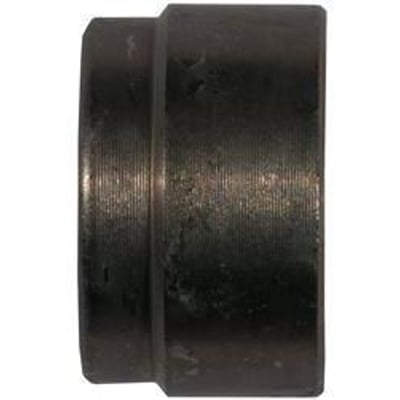 Mørk syrefast klemring SO50001-08 fra Serto, 8 mm diameter, vist fra siden med fokus på materiale og finish.