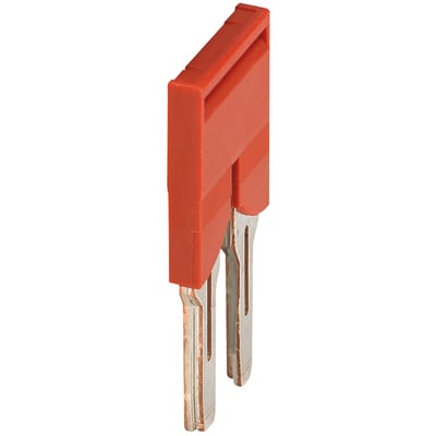 Schneider Electric Laske 2-polet til 6mm2 kabel, orange plast med metalterminaler, isoleret elektrisk komponent.