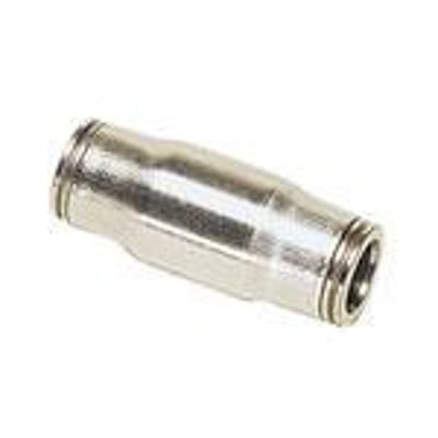 Parker Hannifin Legris RF dobbelt union samlestykke i rustfrit stål 316L, designet til 4 mm rør.