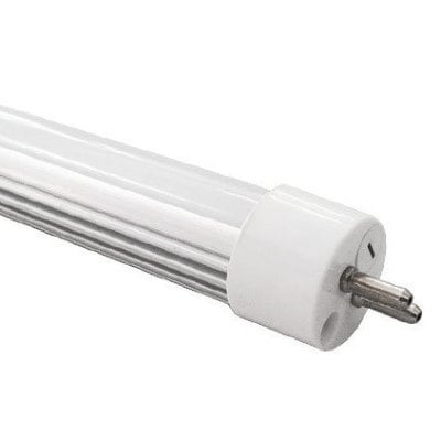 LEDlife T5-115 EXT er et hvidt, dæmpbart LED-lysstofrør på 12 W med synlige metalstifter i enden.