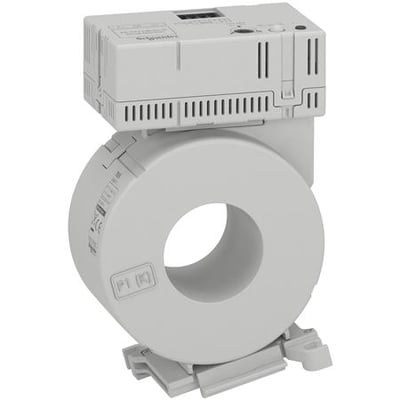 Schneider Electric Sumstrømstrafo TB35, en lukket sumstrømstransformator med 35mm indvendig diameter og 63A max. In.