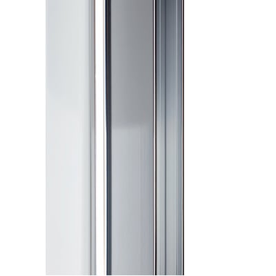 Svedbergs Skoga byggeprofil i mat aluminium, vist tæt på med de lange, glatte profilflader.