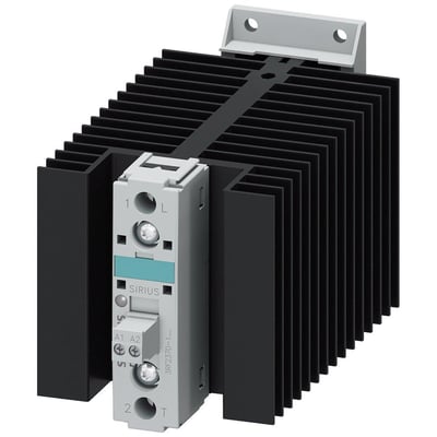 Siemens Solid-state kontaktor SIRIUS 3RF23 med integreret køleplade, 70A og 48-460V.