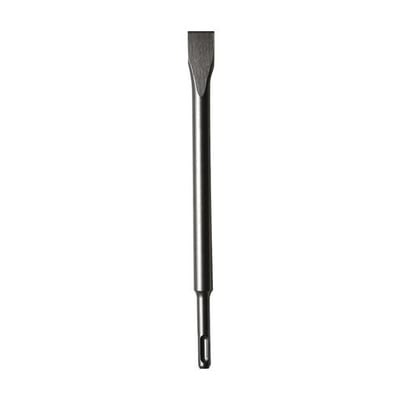 Ironside-bredmejsel til borehammer med 40 mm bredt skær og 250 mm længde, vist lodret med SDS-Plus-skaft.