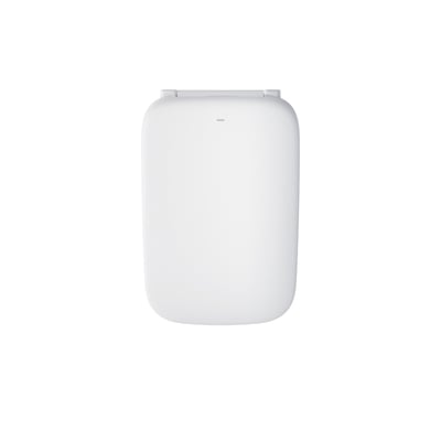 Toto Neorest WX2 WASHLET® toiletsæde i hvidt hårdt plast set ovenfra, med TOTO logo på låget.