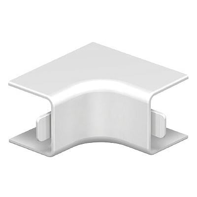 OBO Bettermann WDK-I20020RW indvendigt hjørnelåg i hvid plast, 20x20mm, til halogenfri kabelkanaler.