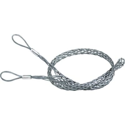 Katimex trækstrømpe fremstillet af flettet ståltråd til kabeldiameter Ø20-30mm med 2 praktiske sløjfer.