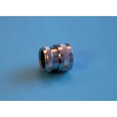 Hanestrom Nito koblingshus til indvendig montering med groft mønstrede ringe for bedre greb, viser ½" indvendig gevind.