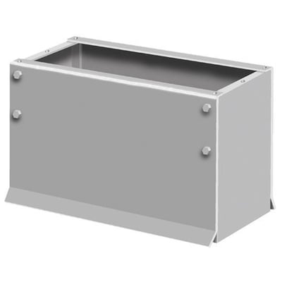 ABB Golv-S 98 gulvfundament i galvaniseret og malet stålplade, 400 mm højt, til SDC X98 teknikskabe.