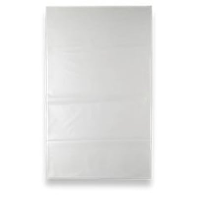 Klare, stabelfaste sække i LDPE-kvalitet, måler 600x1100x0,18 mm, godkendt til fødevarekontakt.