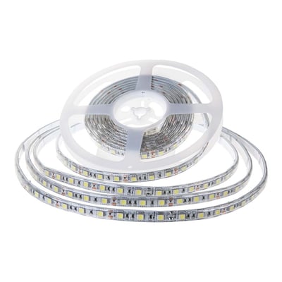 V-TAC LED lyslist 10 meter på rulle, 120 stk. 2835 SMD LED pr. meter, 6400K, hvidt lys.