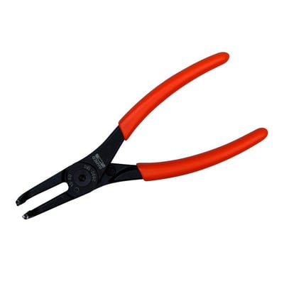 Bahco låseringstang med 90 graders spidser og synlig branding på det sortoxiderede kromvanadium stål.