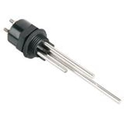 Omron elektrodeholder til 3-polet elektrode, 300 mm lang, med sorte og metaldele på hvid baggrund.