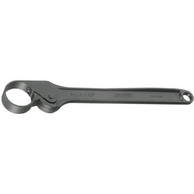 Gedore skraldenøgle uden ring på 500 mm længde. Fremstillet af manganfosfateret GEDORE vanadium stål, egnet til stål- og stilladsbyggeri.