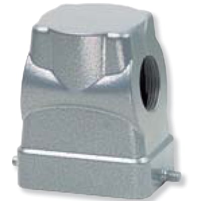 Procon stikhus B6 med 56mm højde, pulverlakeret aluminium, og 1xM20 sideforskruning.