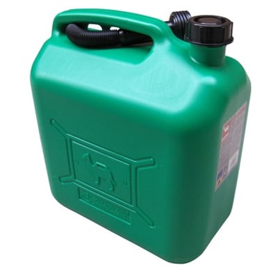 Modstander Mellem skrive Benzindunk 20 liter plast grøn (21036WV, 3830-420) (881272555) ‒ WATTOO.DK